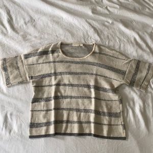 Micaela Greg knit top sweater, S